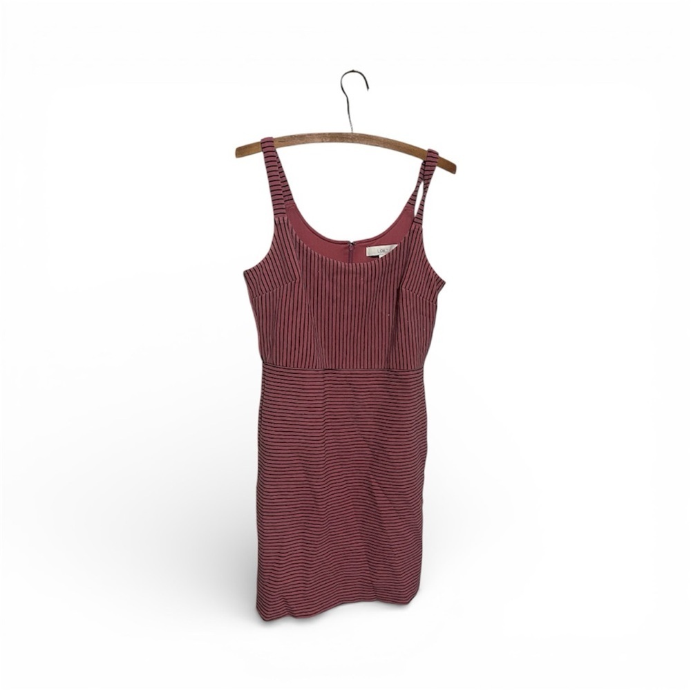 Loft Striped Bodycon Dress